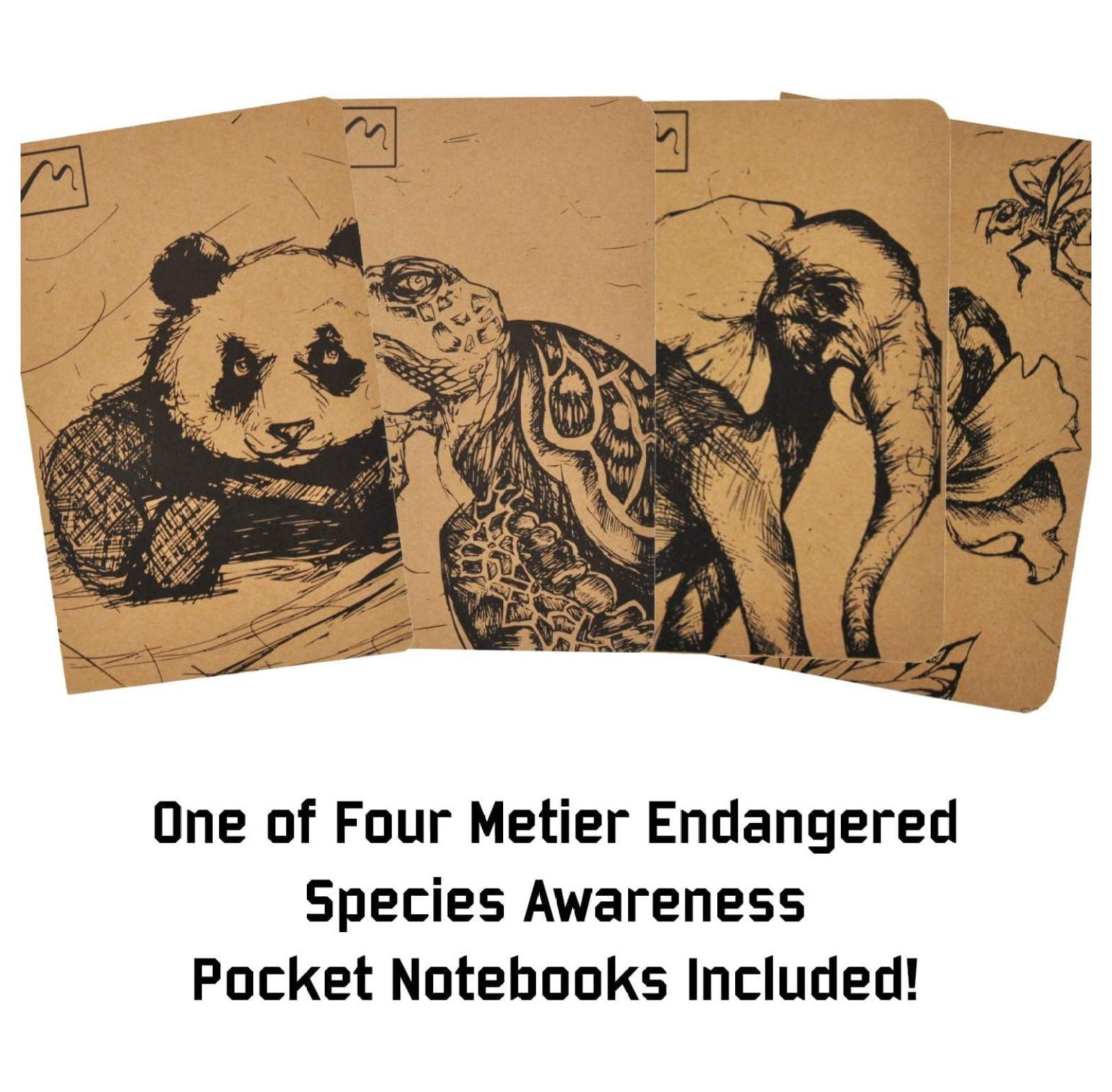 Field Notes / Moleskine Pocket Notebook Cover - Canvas with Vegan Leather