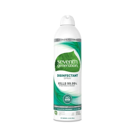 Seventh Generation Disinfectant Spray Eucalyptus, Spearment & Thyme 13.9 oz