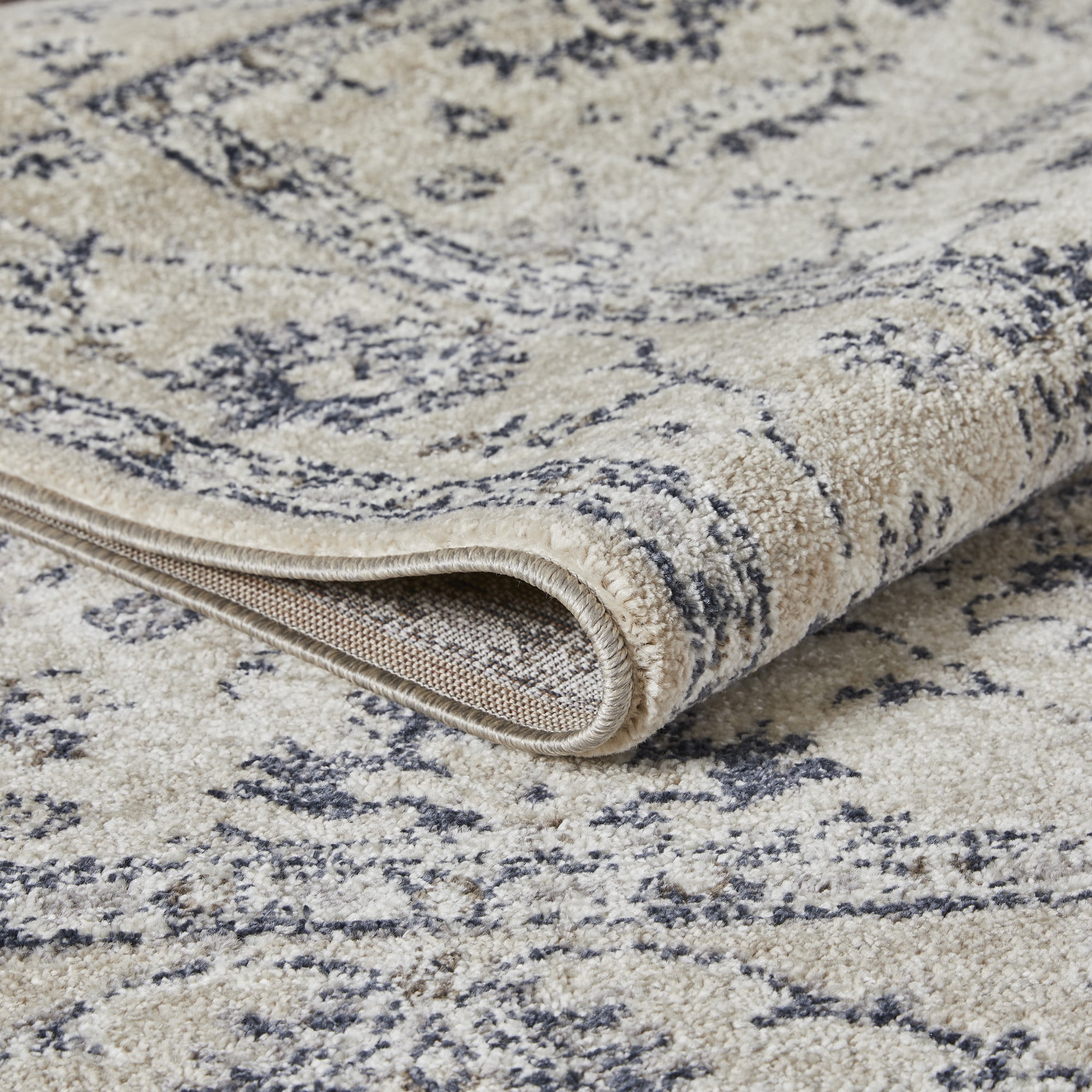 Loomaknoti Malanie Corlia 9' x 12' Ivory Oriental Indoor Polypropylene Area rug