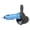 Blue, variant on 4in Air Angle Grinder, Industrial Pneumatic Polisher 11000 RPM, Alloy Steel Pneumatic Cutting Machine, Blue