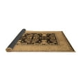 thumbnail image 2 of Ahgly Company Indoor Round Oriental Brown Industrial Area Rugs, 6' Round, 2 of 4