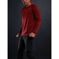 thumbnail image 5 of SAYFUT Men's Gym Workout Long Sleeve Hoodies Training Sports Pullover Casual Hooded Sweatshirts, 5 of 6