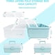 thumbnail image 5 of Organizer Box Art Storage Box Craft Organizer 3-Layers with Handle Craft Art Bin Portable for Home S, 5 of 5