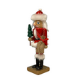 thumbnail image 2 of Momentum Brand Wooden Christmas 8 1/4" Nutcracker Santa., 2 of 2
