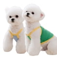 thumbnail image 1 of Paquete de 2 ropa para mascotas, camiseta encantadora de verano para perros, ropa para cachorros, falda para perros, vestido, ropa para gatos, perros pequeños, gatos y cachorros, 1 of 5