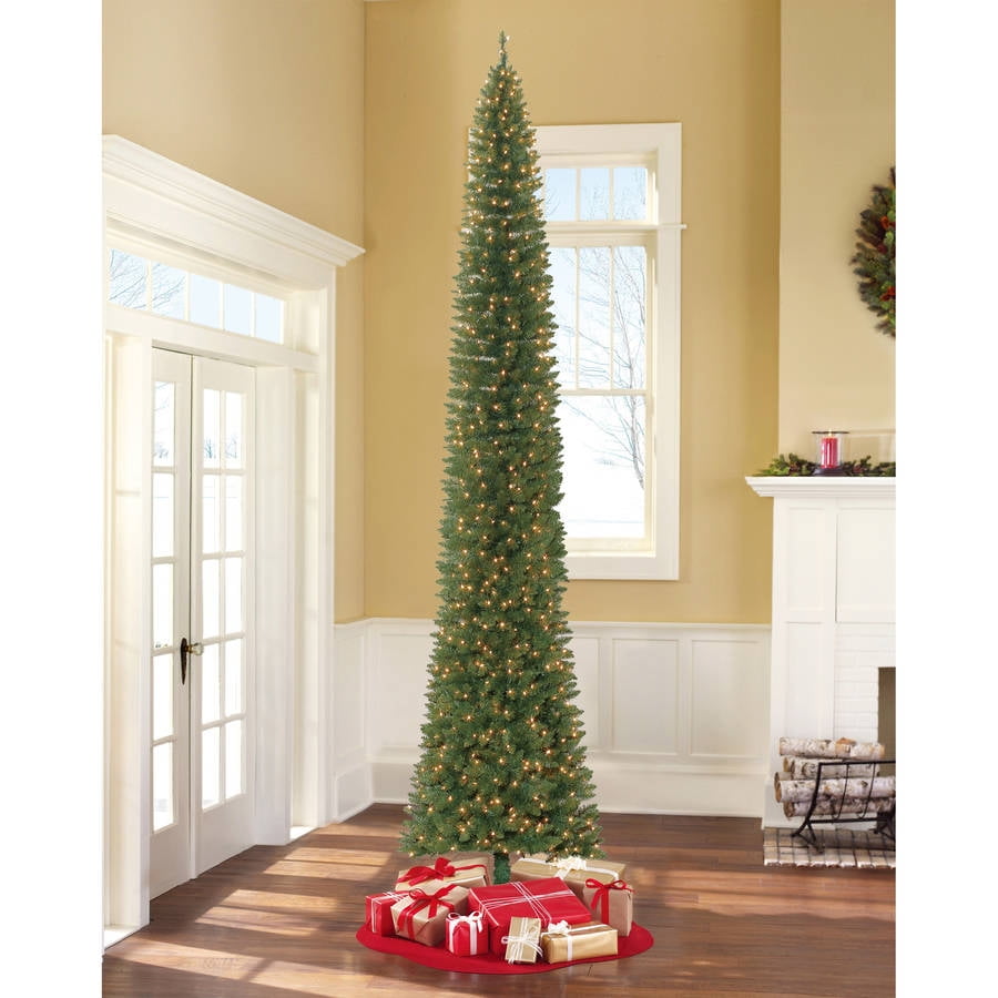 Holiday Time Pre Lit 12 Brinkley Pine Artificial Christmas Tree Clear Lights Holiday Time Pre Lit 12 Brinkley Pine Artificial Christmas Tree Clear Lights