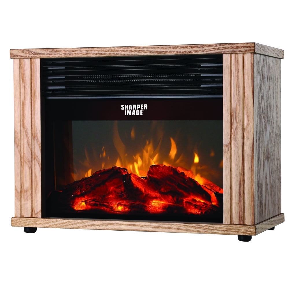Sharper Image Electric Fireplace Heater