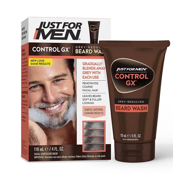 Lavado para Barba Just for Men Control GX Reductor de Canas 118 ml
