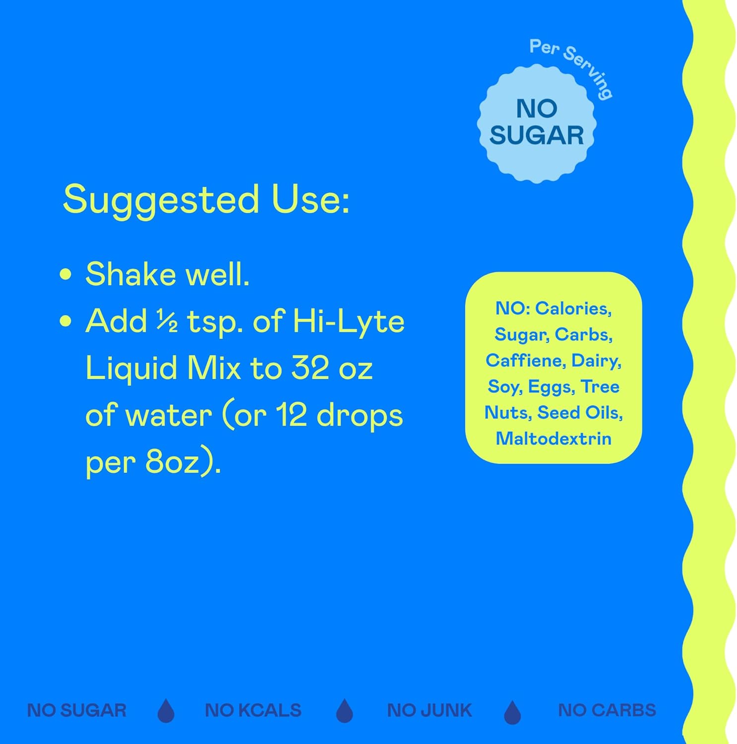 Hi-Lyte Concentrate Unflavored Liquid Electrolyte | 144 Servings
