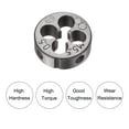 thumbnail image 3 of Uxcell M5.5 x 0.5 Threading Die and 20mm (M3.5-M6) Round Holder Die Stock Wrench Set, 3 of 7