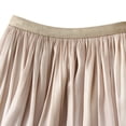 thumbnail image 6 of Skirt for Women Summer, Women's Fashion High Waist Pleated Solid Color Short Skirt Loose Skirt on Clearance, 6 of 8