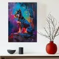 thumbnail image 5 of Standard Schnauzer Dog Watercolor Art Poster - Standard Schnauzer Dog Canvas Wall Art For Bedroom Decor - Wall Art Bedroom Aesthetic - New Home Gift Ideas, 5 of 6