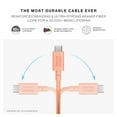 thumbnail image 5 of Native Union Belt Cable XL – 100W USB-C to USB-C 10ft Ultra-Strong Charging Cable with Strap – Compatible with iPhone 16, MacBook Pro 14"/16"(Apricot), 5 of 7