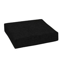 ARDEN Outdoor Deep Seat Cushion 24 x 24, Black Leala