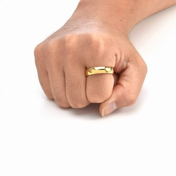 Vintage 14K Yellow Gold Wedding Rings For Couple Solid Lover's Engagement Anel Jewelry