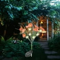 thumbnail image 7 of Hmgxay Solar Garden Lights, Multicolor Daisy Stake Lights with 42 LED, Decorative Outdoor Lanterns for Garden and Patio, Waterproof Solar-Powered Garden Decor(Orange), 7 of 7
