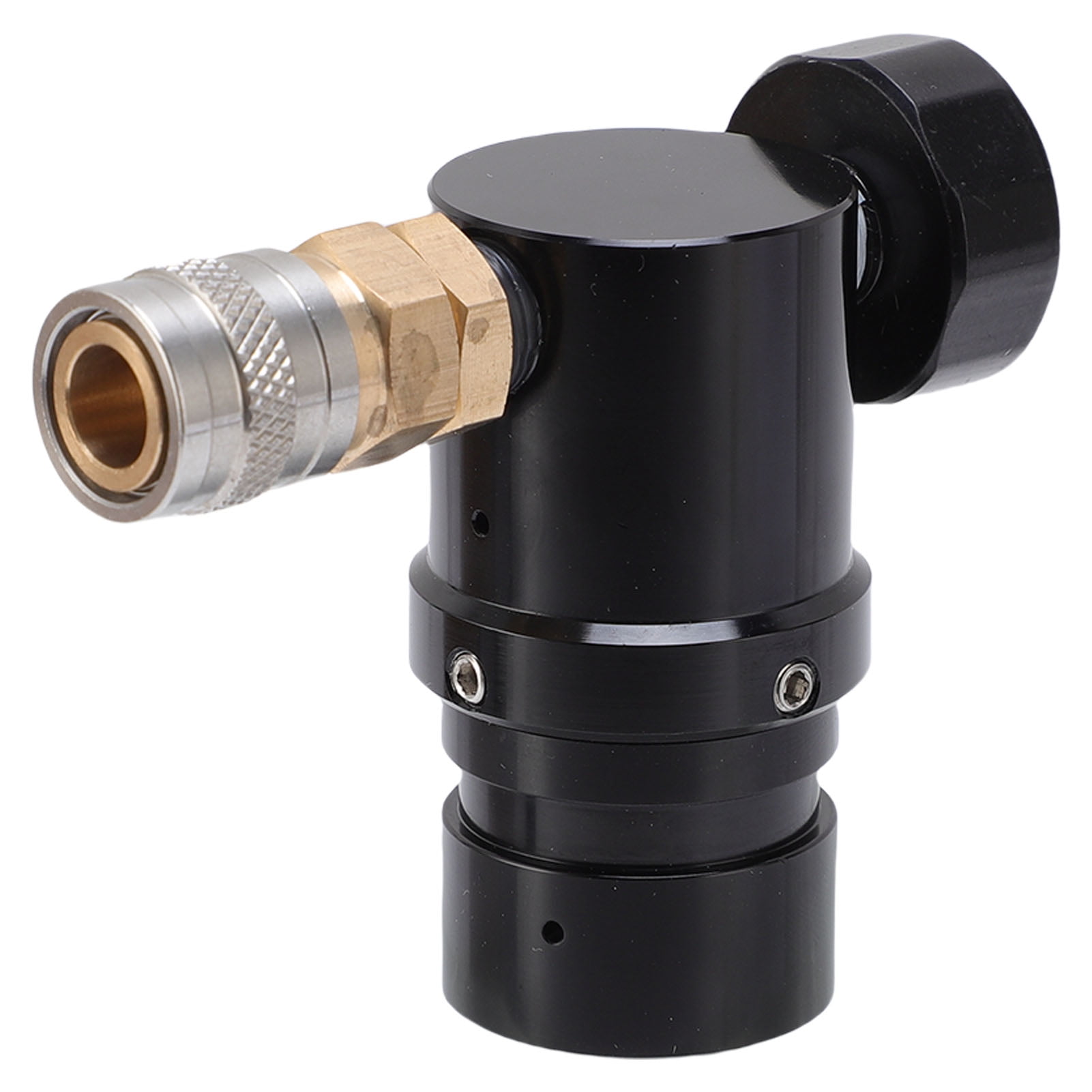 BIMZUC Mini CO2 Regulator Low Pressure Fast Refresh 20-200 PSI Adjustable Output G1/2-14 Thread