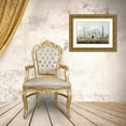 thumbnail image 3 of Hill, J. 32x23 Gold Ornate Wood Framed with Double Matting Museum Art Print Titled - Mosque at Lucknow, 3 of 4