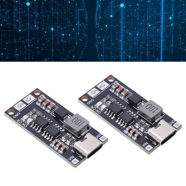 Módulo De Cargador De Batería De 2 Piezas, Módulo De Batería Tipo C A 8,4 V, Módulo De Cargador De Batería 2S Tipo C A 8,4 V, Placa De Carga, Cargador De Batería De Litio