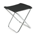 thumbnail image 2 of koolsoo Portable Folding Camping Stool Foot Stool Comfortable Practical Mini Foldable Chair Oxford Cloth Aluminum Alloy for Traveling Large, 2 of 8