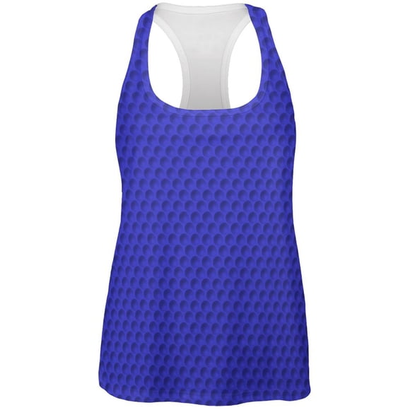 Costume de Balle de Golf Bleu Partout Femmes Racerback Débardeur