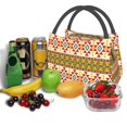 thumbnail image 3 of Fuzoiu Aztec Print Portable Insulation Lunch Bag,Large Lunch Box,Container Reusable Leakproof Tote for Work, Travel, and Outdoor Activities, 3 of 6