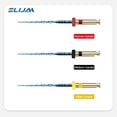 thumbnail image 3 of 2025 6 piezas/caja NITI Limas de calor azules reciprocantes dentales R25 25 mm Denspay Motor dental Use solo una lima Limas de conducto radicular rotatorias, 3 of 5