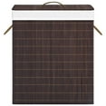 thumbnail image 2 of vidaXL Bamboo Laundry Basket Brown 26.4 gal, 2 of 4