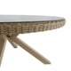 thumbnail image 3 of Mesa para Jardín de Aluminio y Ratán con Cristal, Diametro de 160cm, 3 of 9