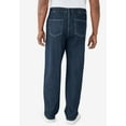 thumbnail image 2 of KingSize Men's Big & Tall Loose Fit Comfort Waist Jeans, 2 of 5