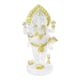 thumbnail image 1 of DIOS hindú estatua DIOS India Buda estatuilla decoración Blanco translúcido Gloria Estatua de Buda, 1 of 9