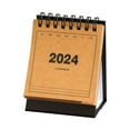 thumbnail image 2 of Calendar 2024 2024 Monthly Desk Calendar Countdown Suitable For School Office And Family English Mini Desk Calendar Office Desktop Decoration Portable Calendar on Clearance, 2 of 2