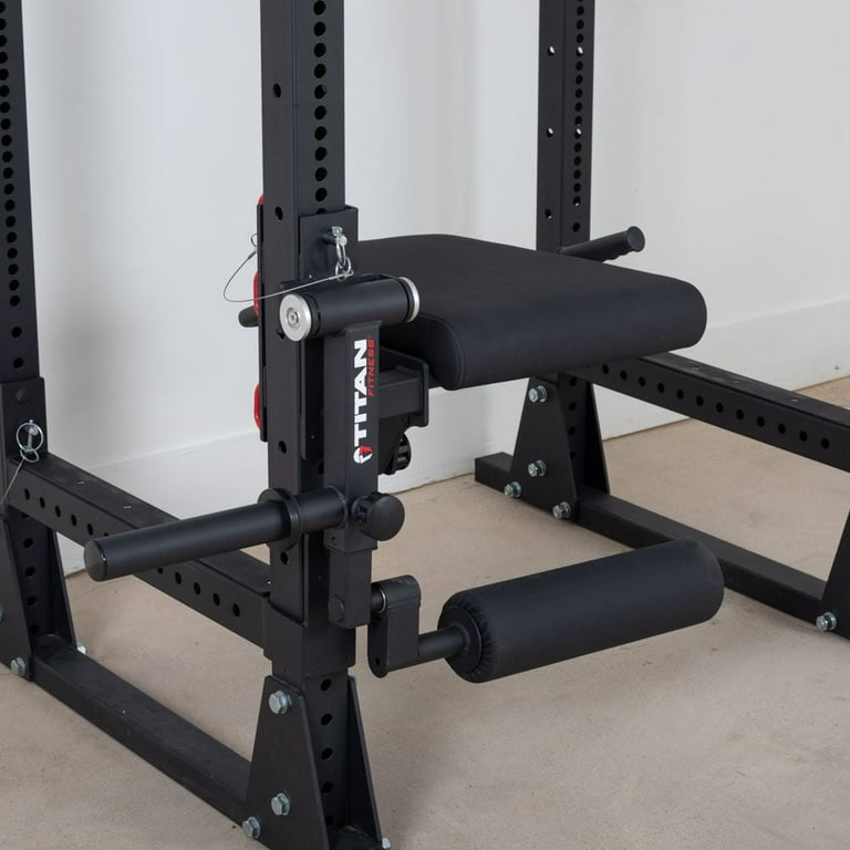 Titan Fitness T3 or X3 Series Plate Loaded Leg Curl and Extension Rack Attachment Rated 275 LB Perform One Leg Hamstring Curls Or Seated Leg Extensions Walmart