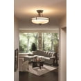 thumbnail image 4 of Quoizel Lighting - Three Light Semi-Flush Mount - Semi-Flush Mount - Griffin - 3, 4 of 5