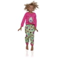 thumbnail image 3 of Komar Kids Pyjama pour Filles Motif Hibou Amour Manches Longues Ensemble de Nuit, 3 of 6