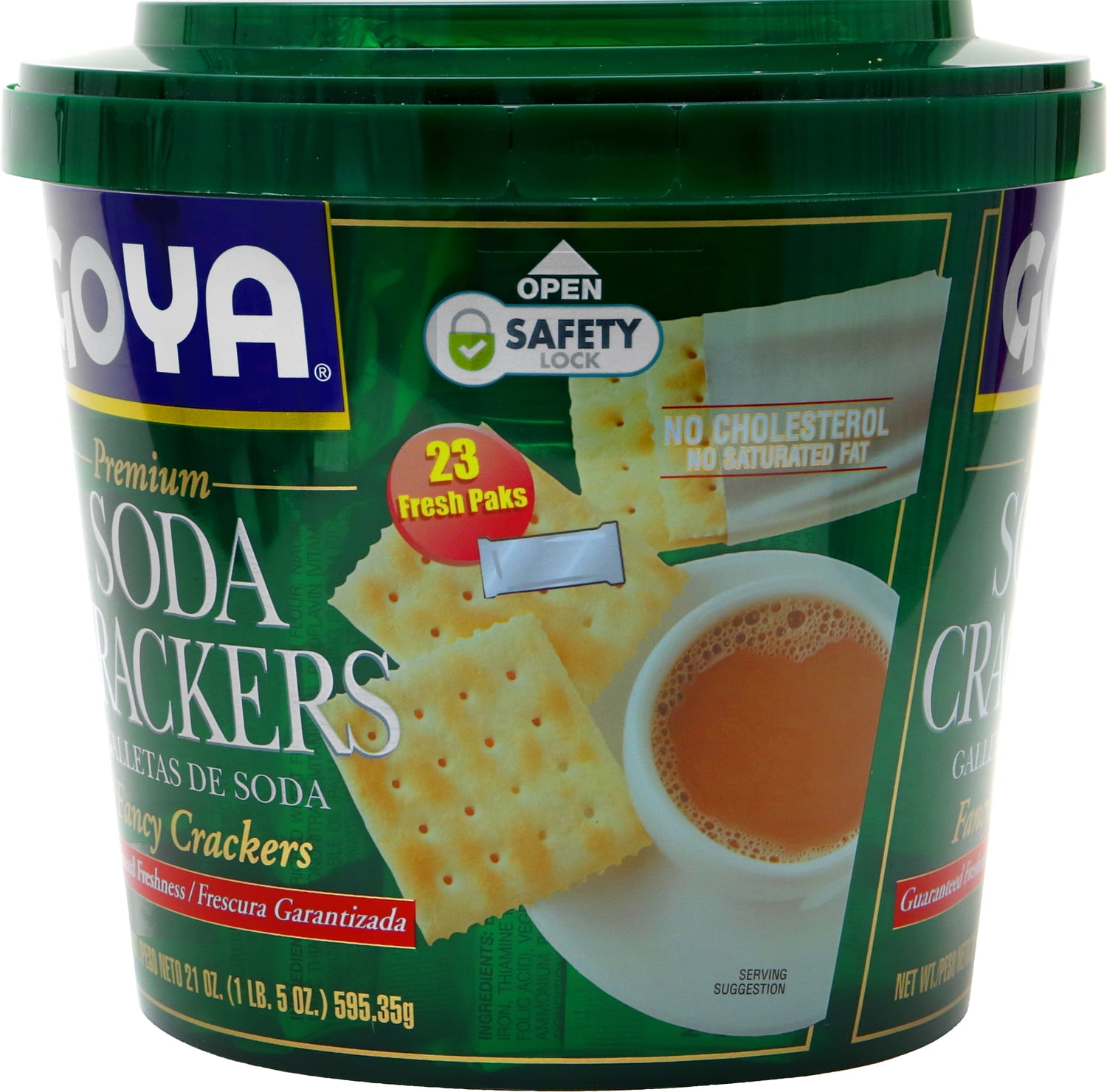 GOYA Soda Crackers, 21 oz