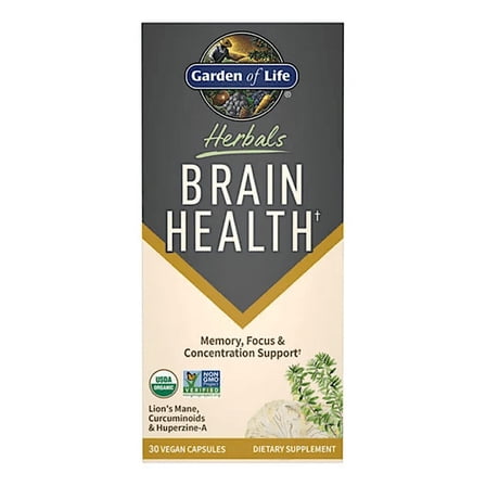 Garden of Life Herbals Brain Health, 30 Vegan Capsules