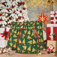 thumbnail image 5 of Fuzoiu Pizza Print Christmas Gift Bag,Burlap Gift Bag with Drawstring Closure & Hang Tag,Perfect for Holidays, Birthdays, and Special Occasions-Small, 5 of 7