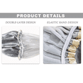 thumbnail image 3 of 2 Pack Bonnet de Douche Réutilisable, Grandes Bonnets pour Femmes, Double Couche Imperméable Bonnets pour Cheveux Longs Épais Bonnets de Bain pour Soins Capillaires, 3 of 5