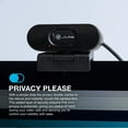 thumbnail image 3 of JLab GO POP USB Webcam, color, 2.1 MP, 1920 x 1080, 1080p, Wired, Privacy Shutter, 3 of 6