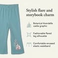 thumbnail image 6 of Disney Frozen Little Girls' 2-Piece Hoodie and Pants Set Elsa Olaf Ivory Sage, 6 of 6