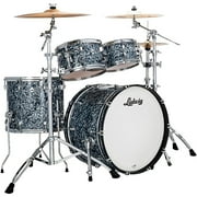 Ludwig NeuSonic 4-Piece Rapid Mod Shell Pack With 22" Bass Drum Satin Blue Pearl