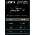thumbnail image 5 of Sports Unlimited Padded Forearm Elbow Sleeves - Youth and Adult - Pair, 5 of 5