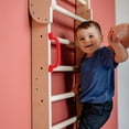 thumbnail image 4 of FUEENIRVA Accessoires de Maisonnette pour Enfants Extérieur 1 Paire Poignée de Sécurité de Terrain de Jeu Rouge Antidérapant, 4 of 7