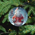 thumbnail image 5 of I Want A Hippopotamus for Christmas Ceramics Ornaments Animal Themed Double-Sided Ceramics Ornaments Christmas Home Office Tree Decorations Housewarming Gift, 5 of 8