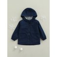 thumbnail image 2 of TheFound Boys Casual Jacket, Solid Color/ Camouflage Printed Pattern Coat, 2 of 8