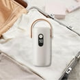 thumbnail image 4 of Secadora de ropa portátil, pequeña, con tendedero, compacta, 200 W, blanca, ideal para viajes de negocios, hogar, estudiantil, apartamento, 4 of 9