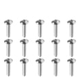 thumbnail image 1 of AVEKI 15Pcs M4x20mm Machine Screws Phillips Cross Truss Head Screw Fully Thread 304 Stainless Steel Round Head Screws Fasteners Bolts for Fixing Component,Industrial and Construction Fasteners 0601M, 1 of 6