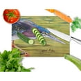 thumbnail image 2 of Caroline's Treasures Green Heron Glass Cutting Board Large, 2 of 2