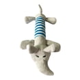 thumbnail image 1 of Juguete de peluche para perro, suave, para masticar, con chirrido, pato, elefante, interactivo, para cachorros de razas pequeñas, masticadores delicados., 1 of 8